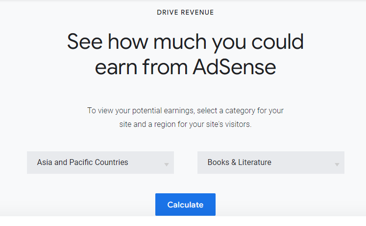 adsense revenue calculator