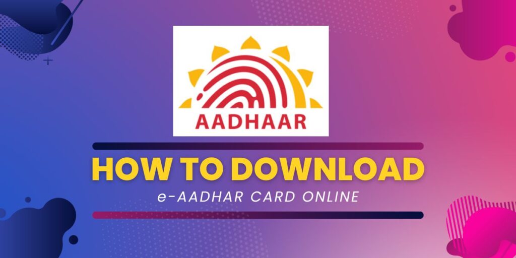 Aadhar Card Download Online in Marathi